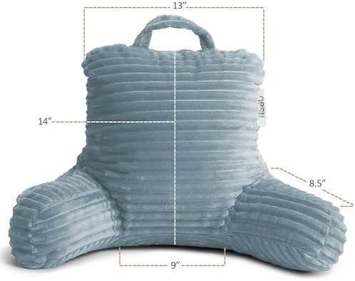 Nestl Stone Blue Reading Pillow - Image 3