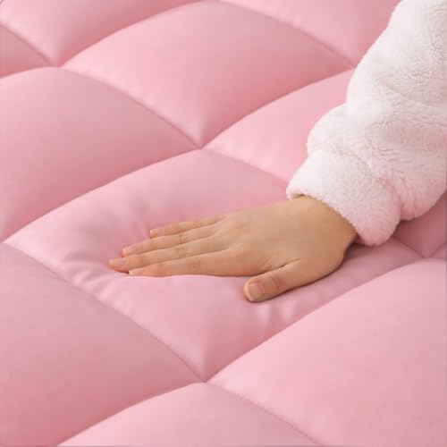 ELEMUSE Pink Twin XL Mattress Topper - Image 5