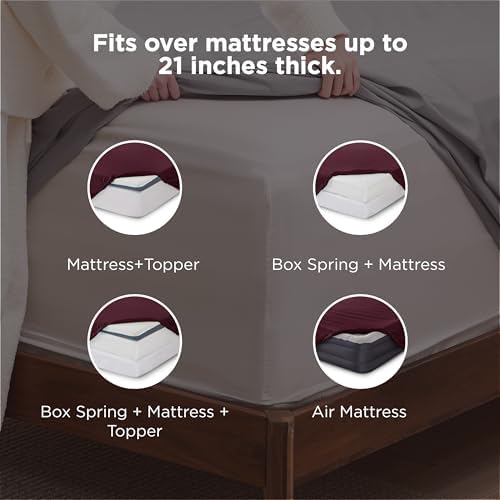 Bedsure Deep Pocket King Sheets Set - Image 2
