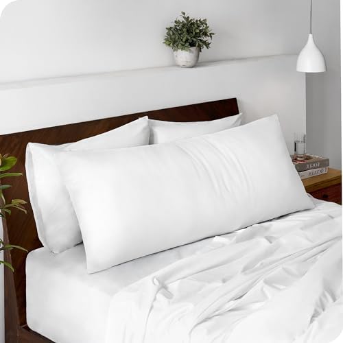 Bare Home Body Pillow Cover Zipper by BareHome