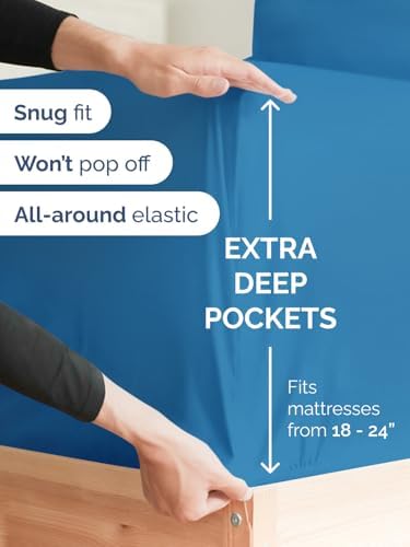 CGK Linens Extra Deep King Fitted Sheet - Image 2