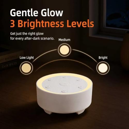 Kipcush White Noise Machine for Sleeping, Baby & Adults, High-Fidelity - Image 4