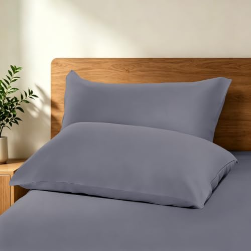 Bamboo Viscose Zipper Pillow Cases Standard Size Set of 4 - Image 5