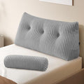 Z-hom Headboard Pillow, Wedge Backrest Cushion, Twin Size, ONE Roll Pillow by Z-HOM
