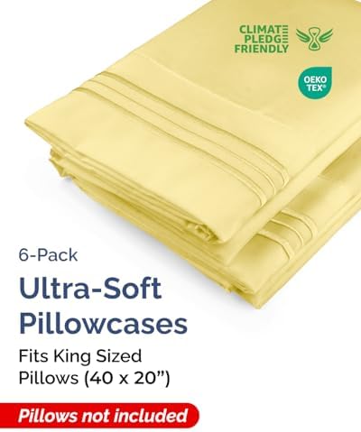 King Pillow Cases Set of 6 - Image 2