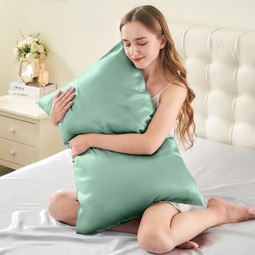 INFIIXSO Mulberry Silk Pillow Cases Standard Size - Image 3
