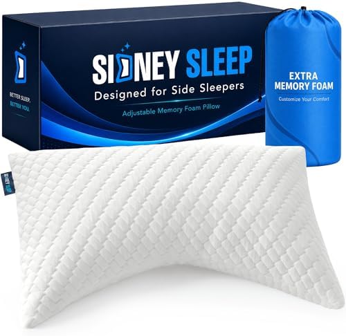 Sidney Sleep Adjustable Curved Pillows by SidneySleep
