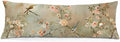 Chinoiserie Floral Bird 20x54 Body Pillow Cover, Grandmillennial Home Decor by Unknown
