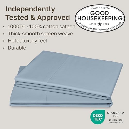 California Design Den 1000 Thread Count Pillowcases Standard - Image 2