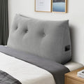 Headboard Pillow Twin, Wall Backrest Wedge Pillow Headboard by huateanhome