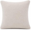 REAFORT Sherpa Euro Sham Cover 26"x26", Zipper Closure by Reafort