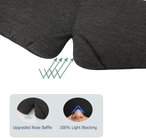 ALASKA BEAR Wraparound Style Organic Cotton Eye Mask - Image 3