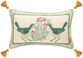 patdrea Designer French Vintage Linen Throw Pillow Cover by patdrea