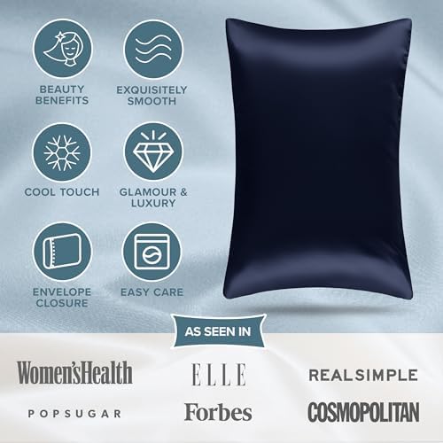 Bare Home Satin Pillowcases Envelope - Image 4