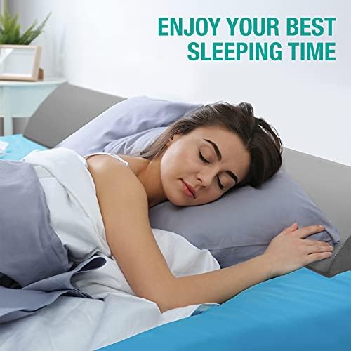Vekkia Queen Bed Wedge Pillow for Headboard Gap, Mattress Gap Filler-Gray - Image 5