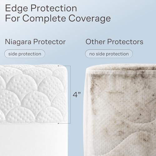 Ultra Soft Waterproof Mattress Protector Queen - Image 3