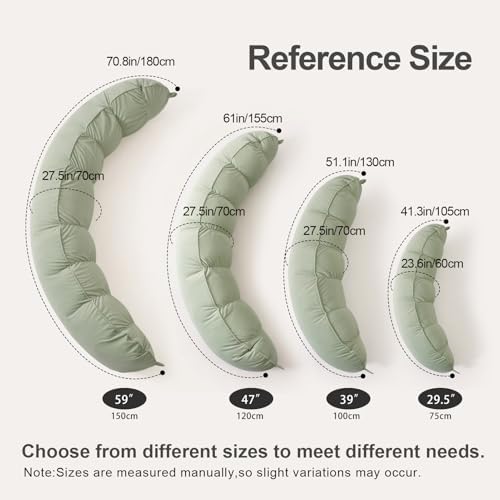 Peallow – Long Round Body Pillow - Image 2