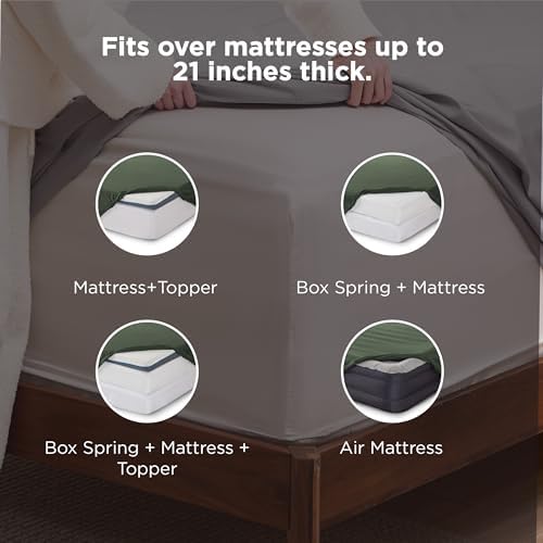 Bedsure Deep Pocket King Sheet Set - Image 2