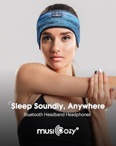 MUSICOZY Sleep Headphones Bluetooth Headband Headphones - Image 6