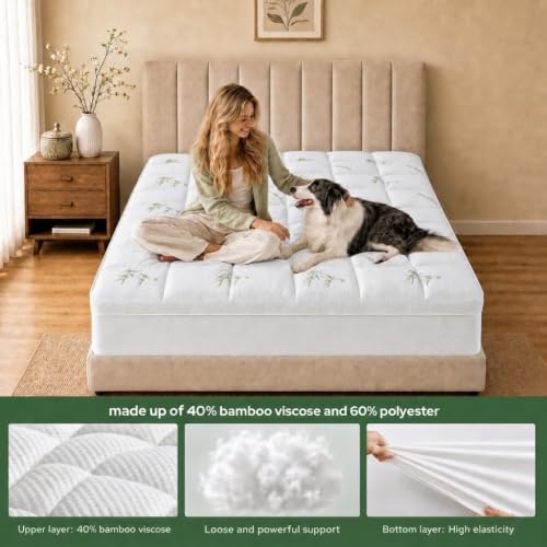 2 Inch Mattress Topper Full - Image 7