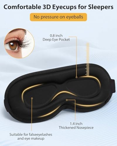 Sleep Eye Mask for Side Sleeper - Image 2