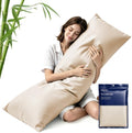 MR&HM Body Pillow Pillowcase 1pc, Cooling & Breathable by MRHM