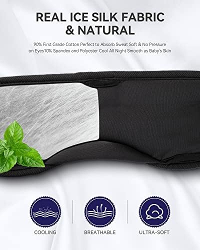 MUSICOZY Sleep Headphones Bluetooth 5.4 Sleep Mask - Image 3