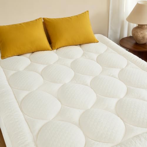 BEDLORE Twin Mattress Pad Cover, Cooling Bamboo Viscose Mattress Topper by Bedlore