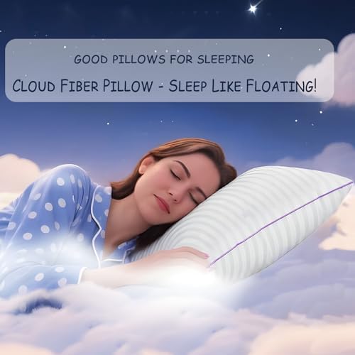 VAINOC Pillows Queen Size Set of 2, Breathable Hotel Collection Bed Pillows - Image 3