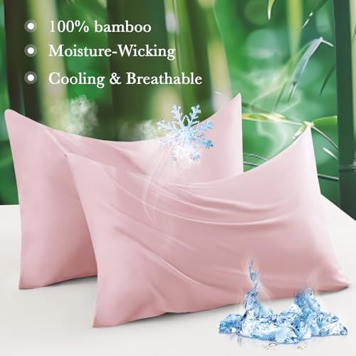 Curved Pillow Case King Size, Side Sleeper Pillow Cases Cover Cooling Rayon - Image 2