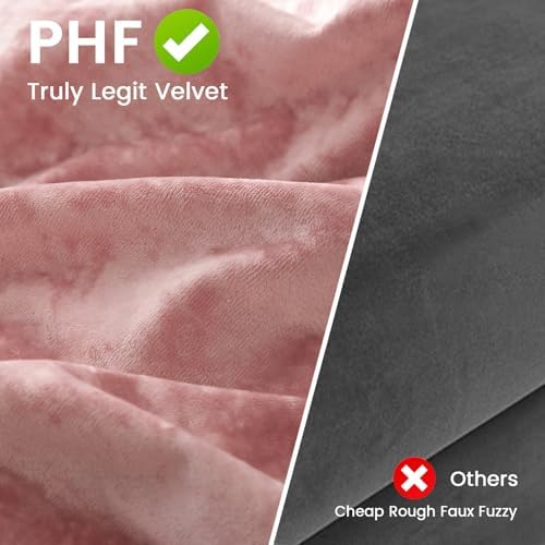 PHF Truly Velvet Throw Pillow Covers, No Insert, 2 Pack Color Gradient Cushion - Image 4