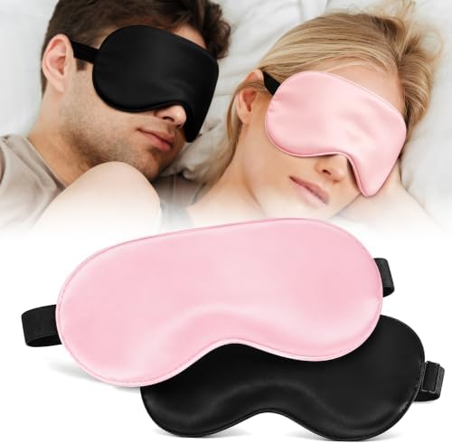 2 Pack Cooling Eye Mask for Puffy Eyes, Migraine Relief by AlbatrossHealthNewEngland