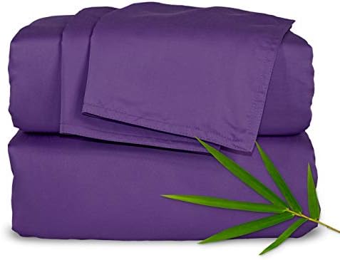 Pure Bamboo California King Sheets, Genuine 100% Organic Viscose Derived from by PureBamboo