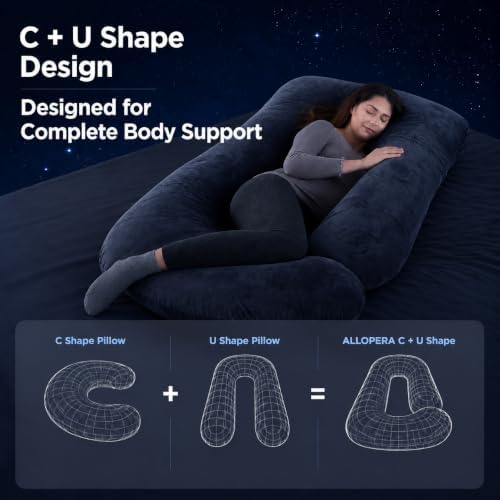 ALLOPERA U Shape Pregnancy Pillow - Image 5