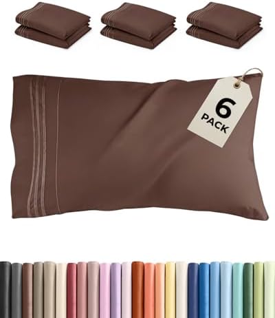 King Standard Pillow Cases Set of 6 by CGKUnlimited