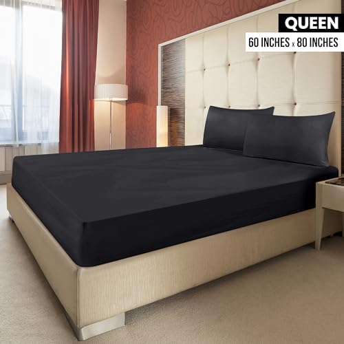 Pack of 6 Queen Fitted Sheet, Fits Up to 15 Inch Deep Pocket - Image 2