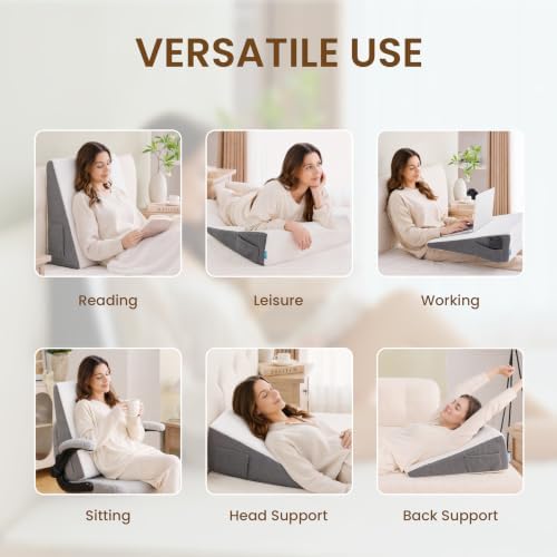 BDEUS Basic 7.5" Bed Wedge Pillow - Image 4