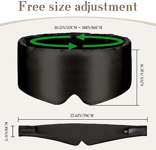 SECZIPE 100% Mulberry Silk Sleep Mask Eye Mask - Image 5