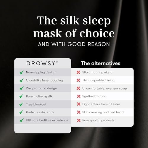DROWSY Silk Sleep Mask - Image 4