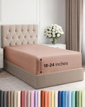 CGK Linens Extra Deep Twin XL Fitted Sheet by CGKUnlimited
