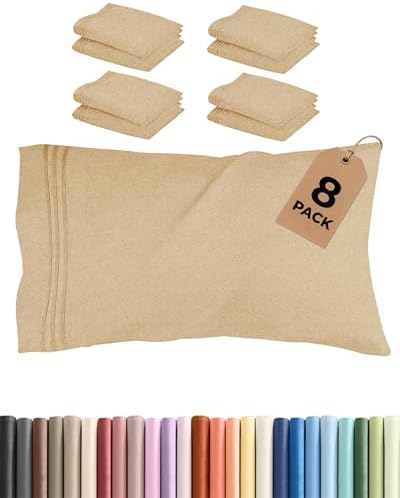 Queen Pillow Cases Set of 8 by CGKUnlimited