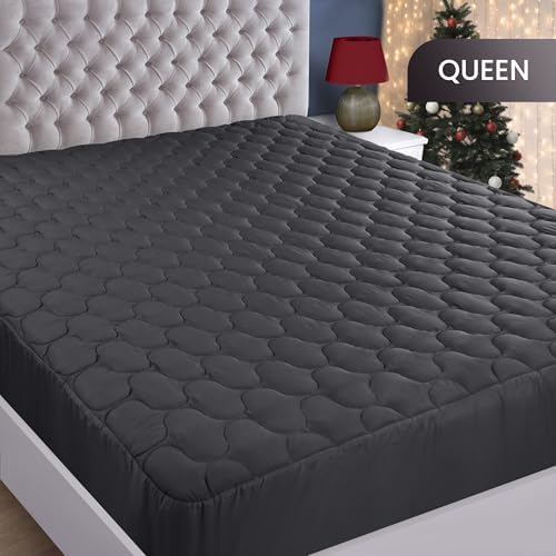 Waterproof Queen Mattress Protector, Mattress Pad fits Upto 16" Deep Pocket - Image 2