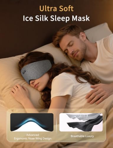 Sleep Headphones Bluetooth 6.0 Sleep Mask - Image 3