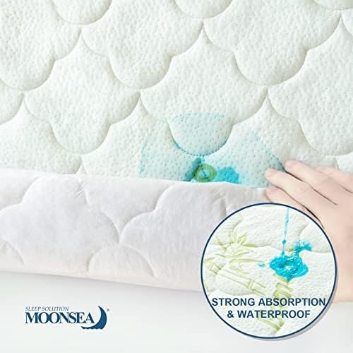 Kids Air Mattress Protector Waterproof, Viscose Made from Bamboo - Image 4