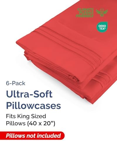 King Pillow Cases Set of 6 - Image 2