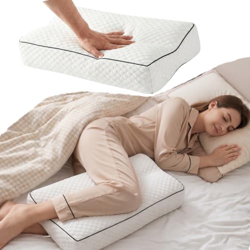 Knee Pillow for Side Sleepers, Memory Foam Leg Pillow by Unknown