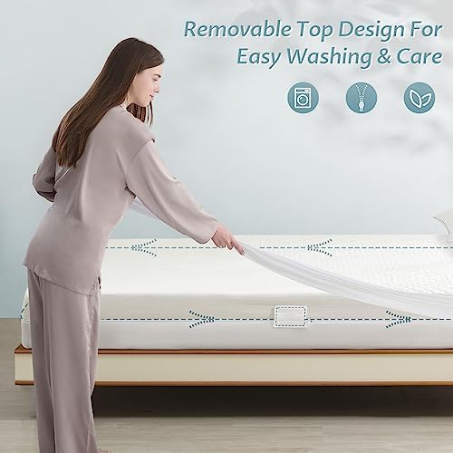 Reaks Zippered Mattress Protector Twin XL Size, Waterproof, 10-12" Deep - Image 3