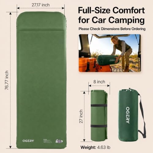 OGERY Self-Inflating Sleeping Pad - Image 6