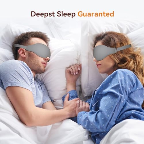 Sleep Mask, EVA BELLE Eye Mask for Men Women, Zero Pressure 3D Sleeping Mask - Image 6