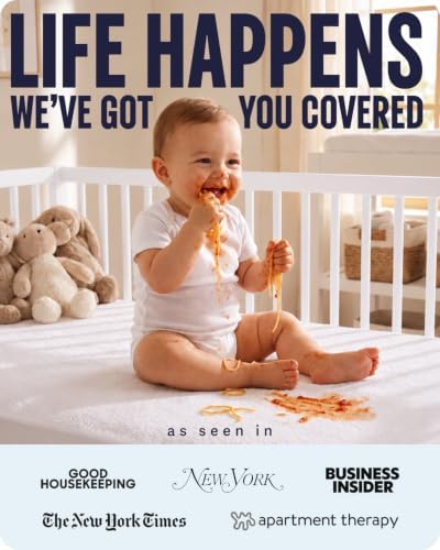SafeRest Waterproof Crib Size Mattress Protector - Image 4